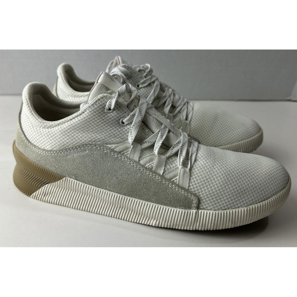 Sorel Shoes - Sorel Women's Out 'N About Lace up Shoes Low Sneakers Ivory Off White Size 10